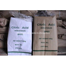 Citric Acid Monohydrate/ Anhydrous (Food Grade, CAS No.: 5949-29-1)